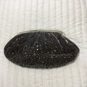 Banana Republic Beaded Clutch Purse